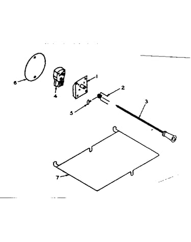 Optional rotisserie accessory