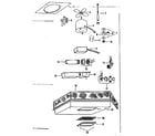 Kenmore 1559205 turbo- flo hood diagram