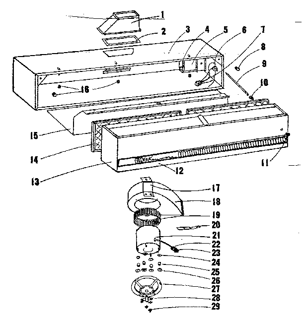 RANGE HOOD ASSEMBLY