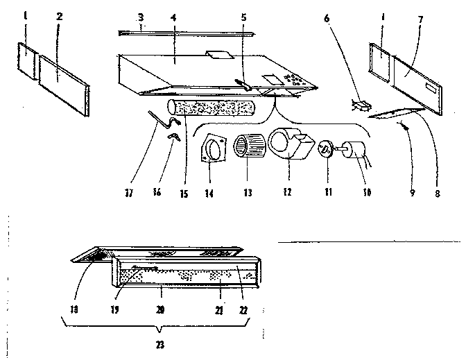 RANGE HOOD ASSEMBLY