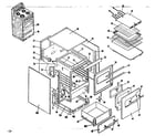 Kenmore 155924630 body section diagram