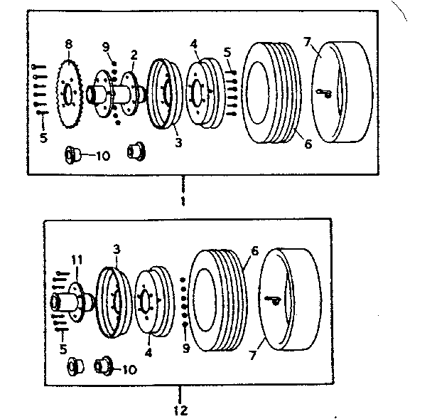 RIGHT WHEEL ASSEMBLY