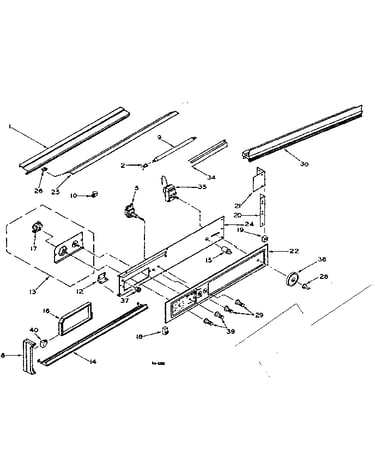 Control panel parts