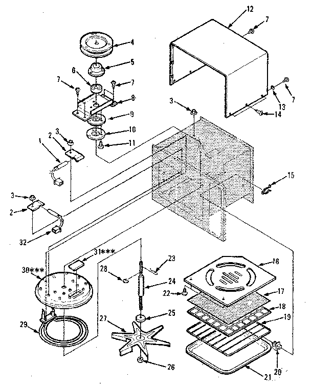 Cavity parts-b