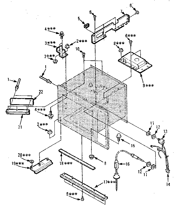 Cavity parts-c