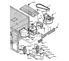 Kenmore 5648688410 switches and microwave parts diagram