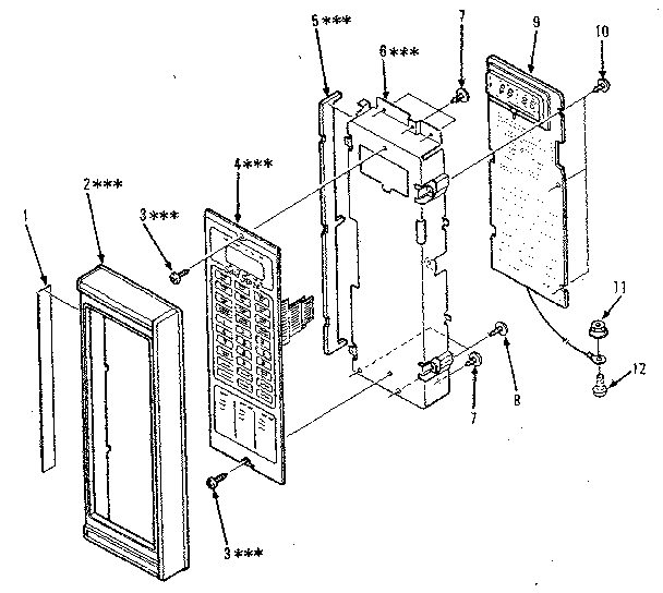 Control panel parts