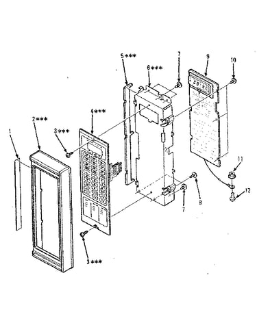 Control panel parts