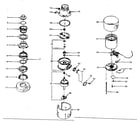 Kenmore 17566443 replacement parts diagram
