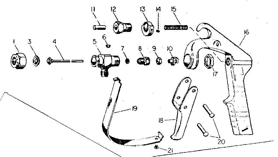 TRIGGER MAIN STEM ASSEMBLY