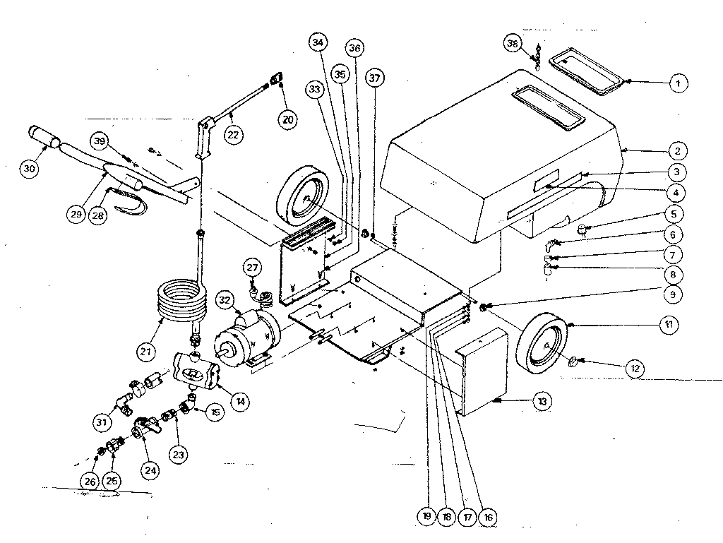 Tank and motor