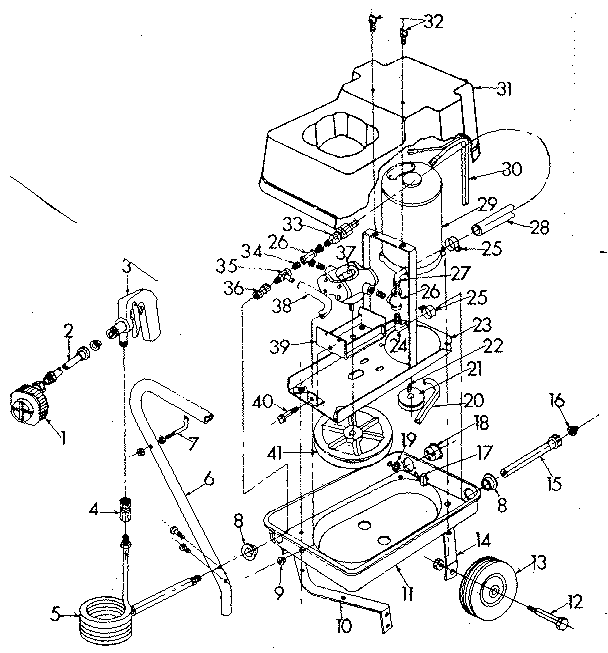 Motor and pump