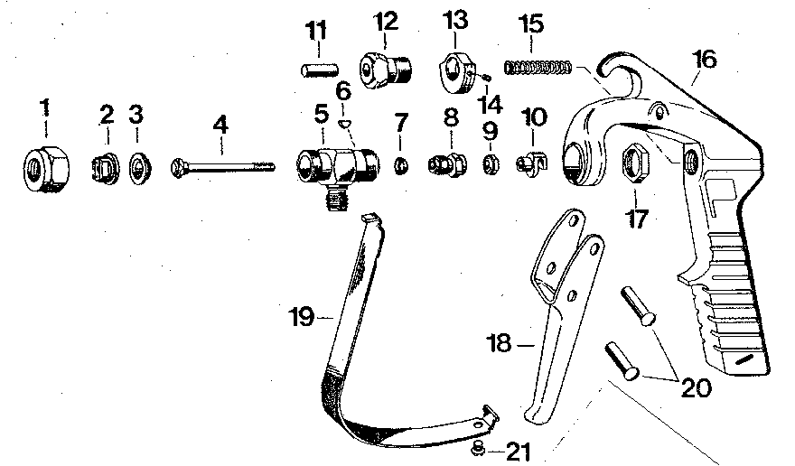Trigger main stem assembly