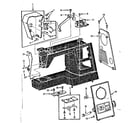 Kenmore 1581789180 thread tension and face plate diagram