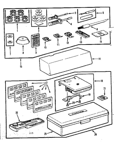 Attachment parts