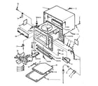 Kenmore 565877620 cabinet parts diagram