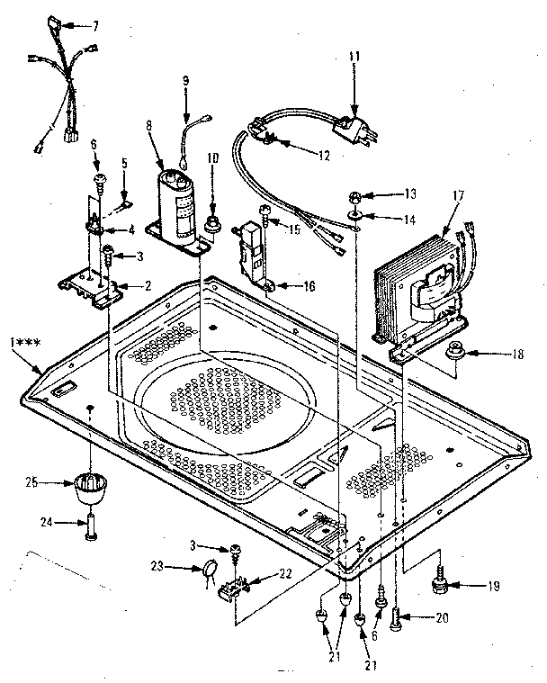 MICROWAVE PARTS
