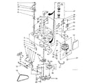 Kenmore 11082382400 drive parts diagram