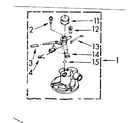Kenmore 11082382800 water pump parts diagram