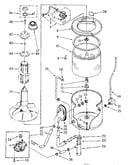Tub and basket parts (suds only)