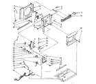 Kenmore 1068720582 air flow and control parts diagram
