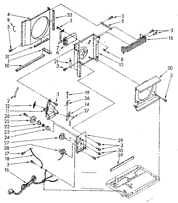 Air flow and control parts