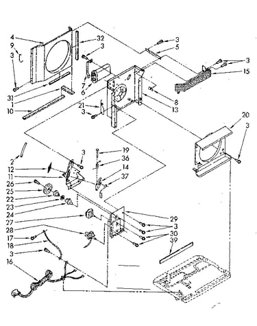 Air flow and control parts