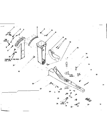 Miter arm assembly