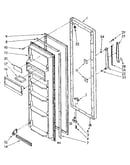 Refrigerator door
