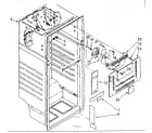 Kenmore 1068758291 liner parts diagram