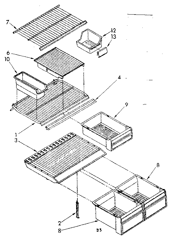 SHELF PARTS