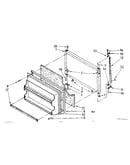 Freezer door parts