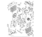 Kenmore 1068740600 air flow and unit parts diagram