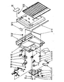Compartment separator and control parts