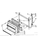 Freezer door parts