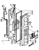 Freezer door parts