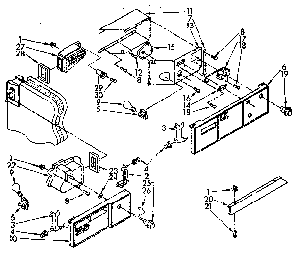 Air flow and control parts