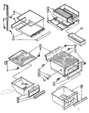 Refrigerator interior parts