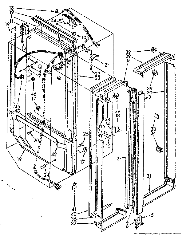 Breaker and partition parts