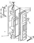 Freezer door parts