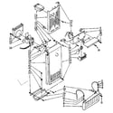 Kenmore 1068536771 air flow parts diagram