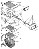 Freezer interior parts