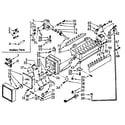 Kenmore 1068536771 icemaker parts diagram
