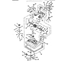 Kenmore 1753480181 nozzle and motor assembly diagram