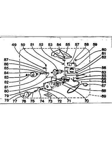 Motor and pump assembly