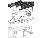 Kenmore 15812120 shuttle cover  and work table diagram