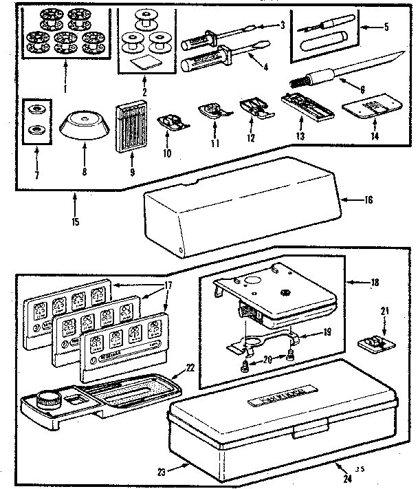 Attachment parts