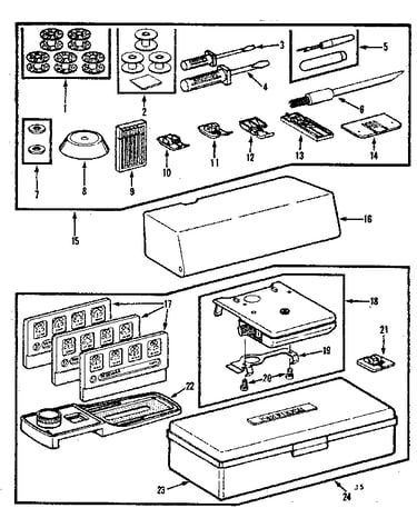 Attachment parts