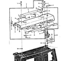Kenmore 1581787180 bobbin winder and top plate diagram