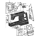 Kenmore 1581787180 thread tension and face plate diagram